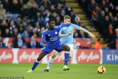 Man City-Leicester: Chiến thắng để nắm quyền tự quyết