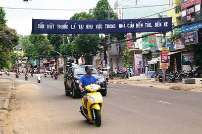 Gia Lai: Tăng cường thực thi Luật Phòng-chống tác hại của thuốc lá