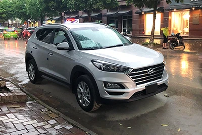 Hyundai Tucson mới xuất hiện trên đường phố Hà Nội