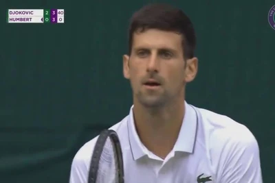 Djokovic lần thứ 11 vào tứ kết Wimbledon