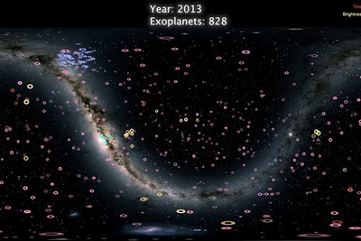 NASA công bố bản đồ 4.000 hành tinh ngoài hệ mặt trời