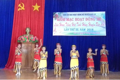 Đức Cơ khai mạc hoạt động hè năm 2018