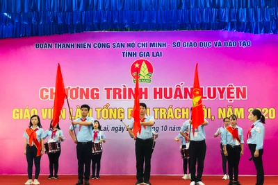 Gia Lai: Huấn luyện kỹ năng cho Tổng phụ trách Đội