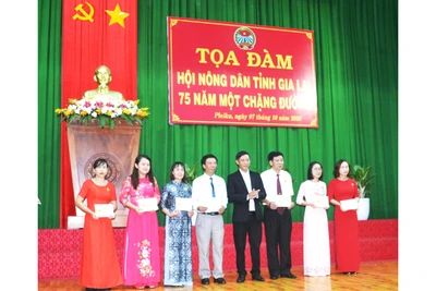 Tiếp tục xây dựng, củng cố Hội Nông dân vững mạnh