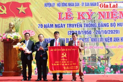 Đak Đoa kỷ niệm 70 năm Ngày truyền thống Đảng bộ huyện