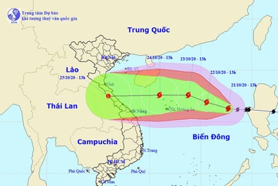 Bão số 8 vào đất liền, khả năng sẽ xuất hiện ngay bão số 9