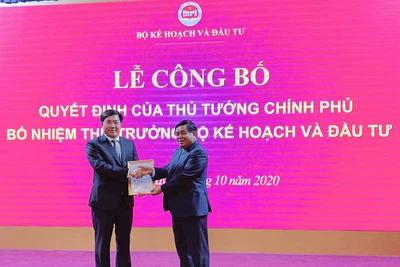 Vụ trưởng Vụ Kinh tế địa phương được thăng chức Thứ trưởng Bộ Kế hoạch và đầu tư