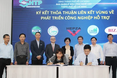 Ký kết thỏa thuận hợp tác liên kết vùng phát triển công nghiệp hỗ trợ