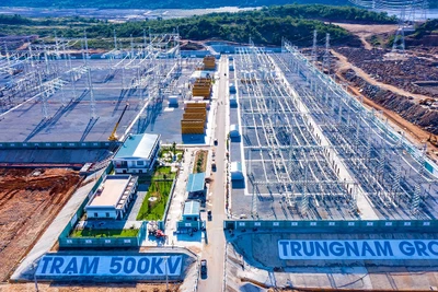 Trungnam Group: Đưa vào vận hành nhà máy điện mặt trời lớn nhất Đông Nam Á