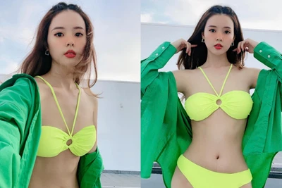 Midu diện bikini khoe dáng nóng bỏng