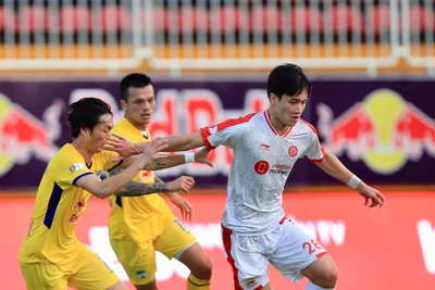 Bảng xếp hạng V-League 2022 mới nhất hôm nay: Viettel, Hải Phòng chia ngôi đầu