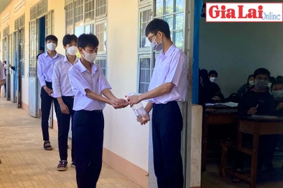 Gia Lai tăng cường phòng-chống dịch trong trường học