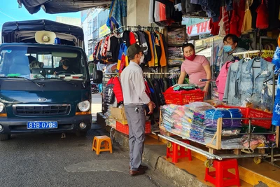 Pleiku: Ra quân lập lại trật tự khu vực Trung tâm Thương mại thành phố