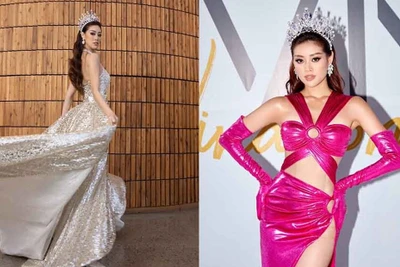 Khánh Vân biến hóa từ sexy đến cá tính tại Hoa hậu Hoàn vũ Việt Nam 2022