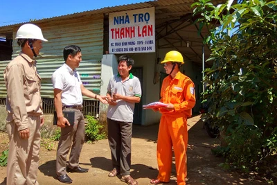 Giá điện bán lẻ: Chủ nhà trọ Gia Lai chấp hành đúng quy định