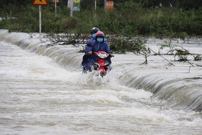 Sẽ có mưa lớn 600mm kéo dài nhiều ngày ở miền Trung và Tây Nguyên