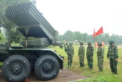 Lữ đoàn Pháo binh 40 sôi nổi phong trào thi đua quyết thắng