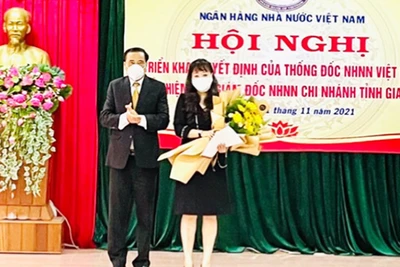 Bà Nguyễn Thị Kim Ngân giữ chức Phó Giám đốc Ngân hàng Nhà nước-Chi nhánh tỉnh Gia Lai