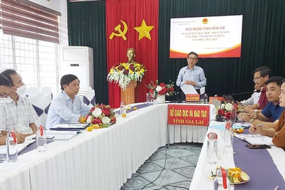 Gia Lai: Trên 70% học sinh tham gia học trực tuyến