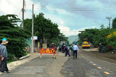 Phú Yên "chạy đua" hoàn thành Quốc lộ 25