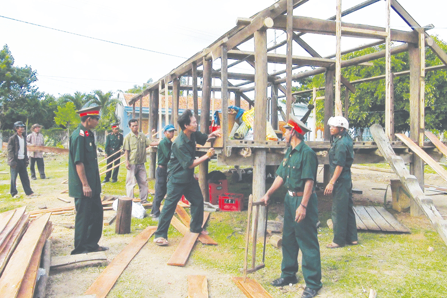 Cựu chiến binh Krông Pa chung sức xây dựng nông thôn mới