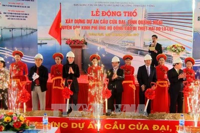 Quảng Ngãi đầu tư 2.250 tỷ đồng xây dựng cầu Cửa Đại