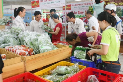 Chợ phiên thực phẩm an toàn