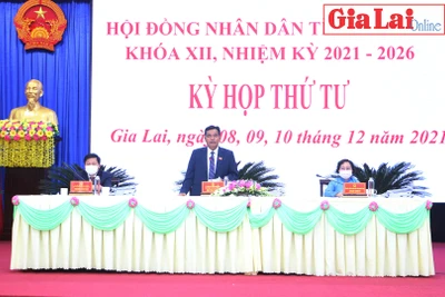 Kỳ họp thứ 4 HĐND tỉnh Gia Lai khóa XII: Thành công tốt đẹp