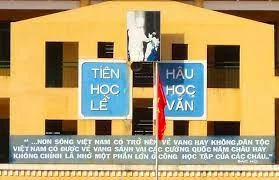 Chữ "lễ" trong học đường