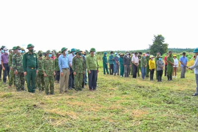 Tổng kết hoạt động Câu lạc bộ "Nông dân với pháp luật" tại xã Ia Hiao