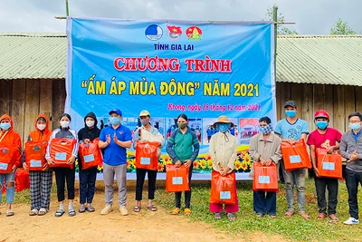 Gia Lai: Nhiều hoạt động hưởng ứng chương trình "Tình nguyện mùa đông"