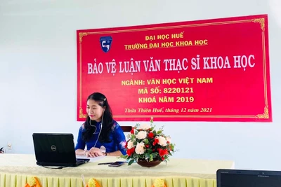 Bảo vệ luận văn thạc sĩ trực tuyến