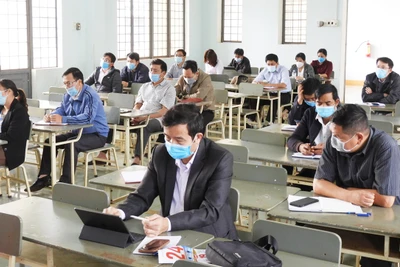 Đak Đoa: Tập huấn công tác kiểm tra, giám sát của Đảng