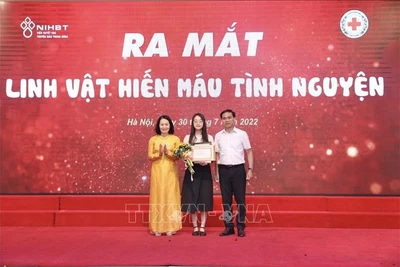 Ra mắt linh vật hiến máu tình nguyện Việt Nam