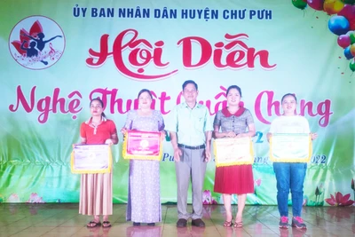 Hội diễn nghệ thuật quần chúng huyện Chư Pưh năm 2022