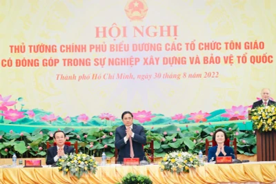 Thủ tướng Phạm Minh Chính: Tôn giáo có nhiều đóng góp quan trọng