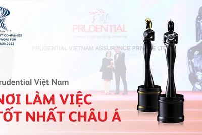 Prudential Việt Nam giành giải thưởng kép tại Insurance Asia Awards 2022 và HR Asia Awards 2022