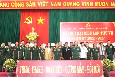 Ông Phạm Ngọc Ánh giữ chức Chủ tịch Hội Cựu chiến binh thị xã An Khê nhiệm kỳ 2022-2027