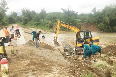 Chủ động giải pháp giảm thiểu thiệt hại do mưa bão