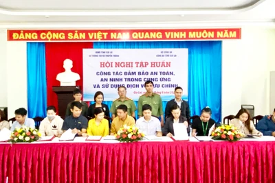 Tập huấn về đảm bảo an ninh trong dịch vụ bưu chính