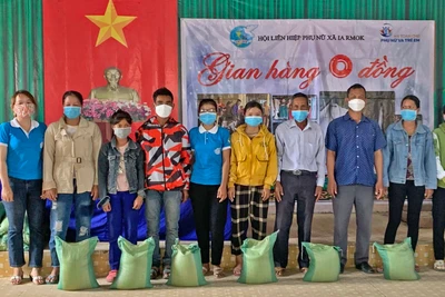 Krông Pa: Tổ chức "Gian hàng 0 đồng" hỗ trợ người khó khăn