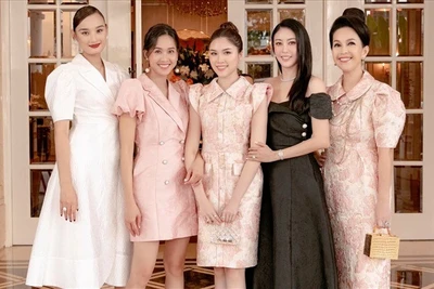 Thời trang khai xuân của mỹ nhân showbiz Việt