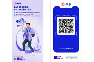 Mở tài khoản MB Bank trực tuyến nhận ngay phần quà lên đến hàng chục triệu đồng