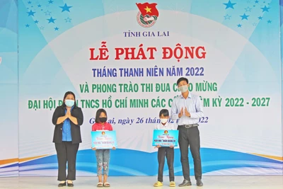 Tỉnh Đoàn Gia Lai phát động "Tháng Thanh niên" năm 2022