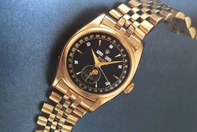 Đồng hồ Rolex của vua Bảo Đại bán đấu giá tới 69 tỷ đồng