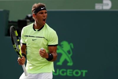 Nadal vất vả vào vòng 4 Miami Master 2017