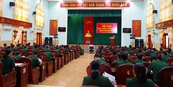 BCH Quân sự Gia Lai học tập các chuyên đề chính trị năm 2018