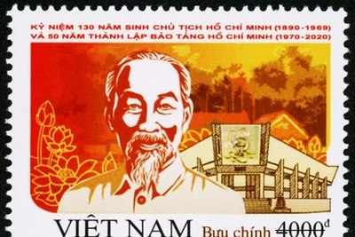 Phát hành bộ tem đặc biệt kỷ niệm 130 năm sinh Chủ tịch Hồ Chí Minh