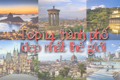 Top 14 thành phố đẹp nhất thế giới khiến mọi du khách mê mẩn