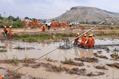 Diễn tập phòng chống thiên tai, tìm kiếm cứu nạn, phòng cháy chữa cháy, xử lý sự cố năm 2020